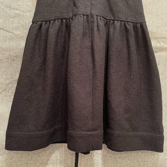 Chanel Tweed Mini Dress in Dark Gray / Black - Picture 10 of 16